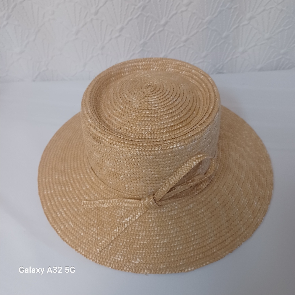 Betmar Women Classic Tan Straw Hat - Picture 9 of 12